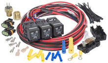 Load image into Gallery viewer, PAINLESS WIRING 30116 - Dual Activation/Dual Fan Relay Kit On 195 off 185 image