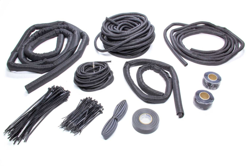 PAINLESS WIRING 70971 - Classic Braid Wire Wrap EFI Kit image