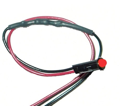 PAINLESS WIRING 80201 - 1/8in Red Dash Light  image