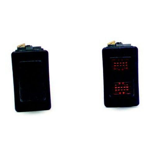 PAINLESS WIRING 80400 - Black Rocker Switch w/o Lights image