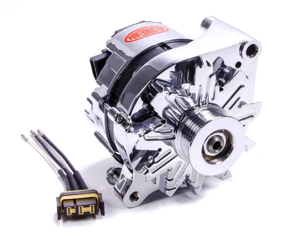 POWERMASTER 17735 - Chrome Ford 2G 85amp Alternator image