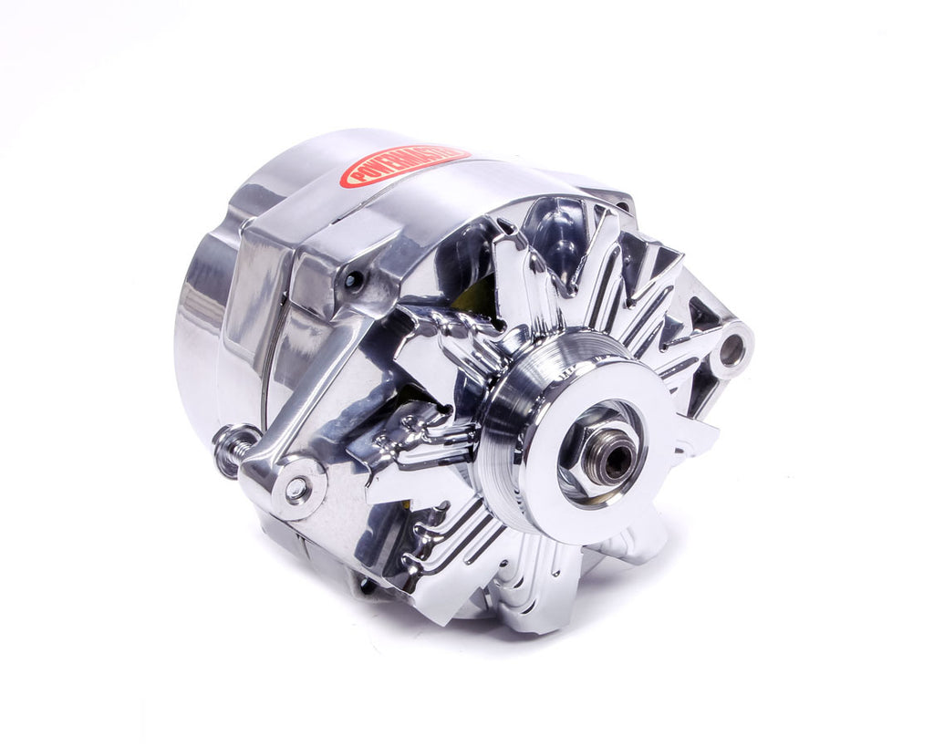 POWERMASTER 27294 - Polished 100 amp Delco Alternator image