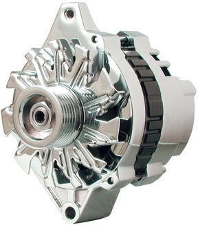 POWERMASTER 37803 - Chrome 140 Amp Small Delco Alternator image