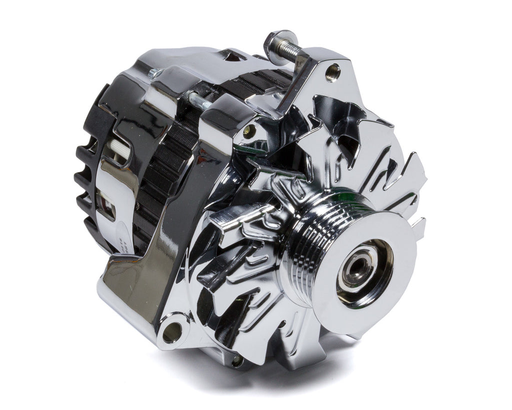 POWERMASTER 37861 - Chrome GM CS130 140 Amp Alternator image