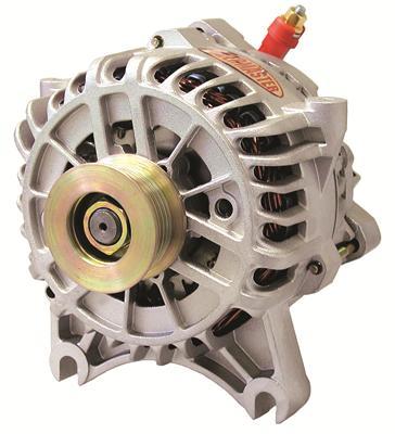 POWERMASTER 47795 - 200amp Alternator Ford 6G Style Natural Finish image