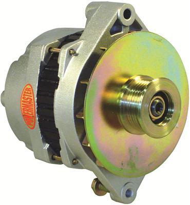 POWERMASTER 47805 - 200amp Alternator GM CS 144 Style Natural Finish image