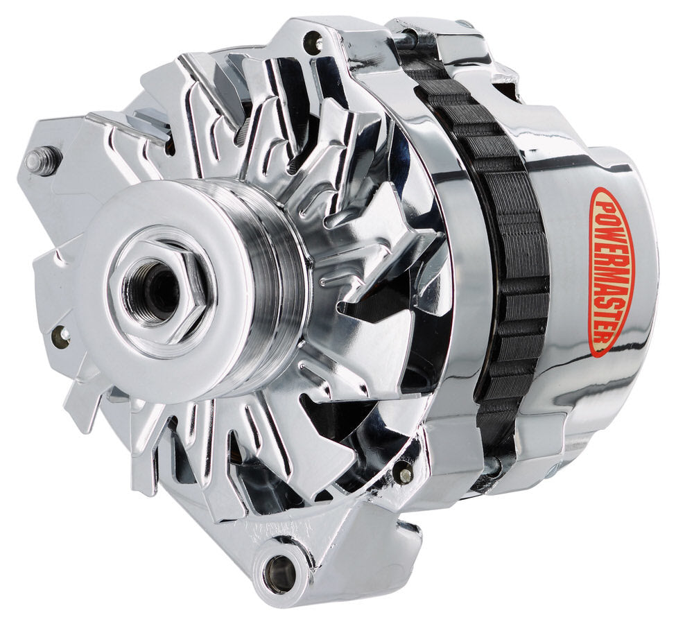 POWERMASTER 8-37529 - 140 Amp Alternator Chrysler w/Spacer Chrome image