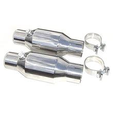 Load image into Gallery viewer, PYPES PERFORMANCE EXHAUST CVM11K - Catalytic Converter Kit Pair 2.5in Hi Flow image