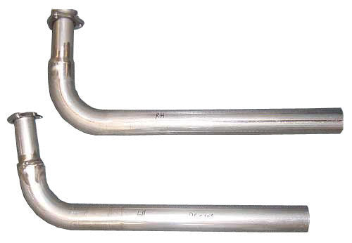 PYPES PERFORMANCE EXHAUST DCC10S - Corvette C3 SBC Ram Horn Downpipes 2.5in image
