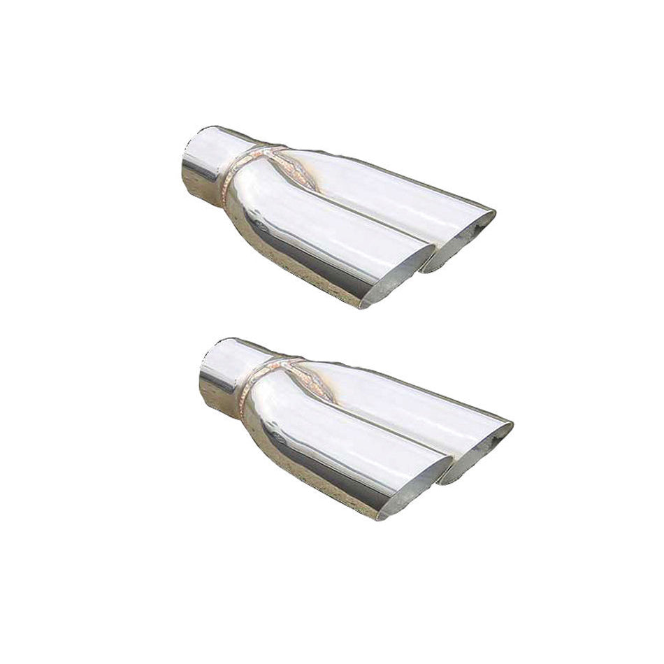 PYPES PERFORMANCE EXHAUST EVT19 - 70-71 Pontiac GTO 2.5in Exhaust Splitters Pair image