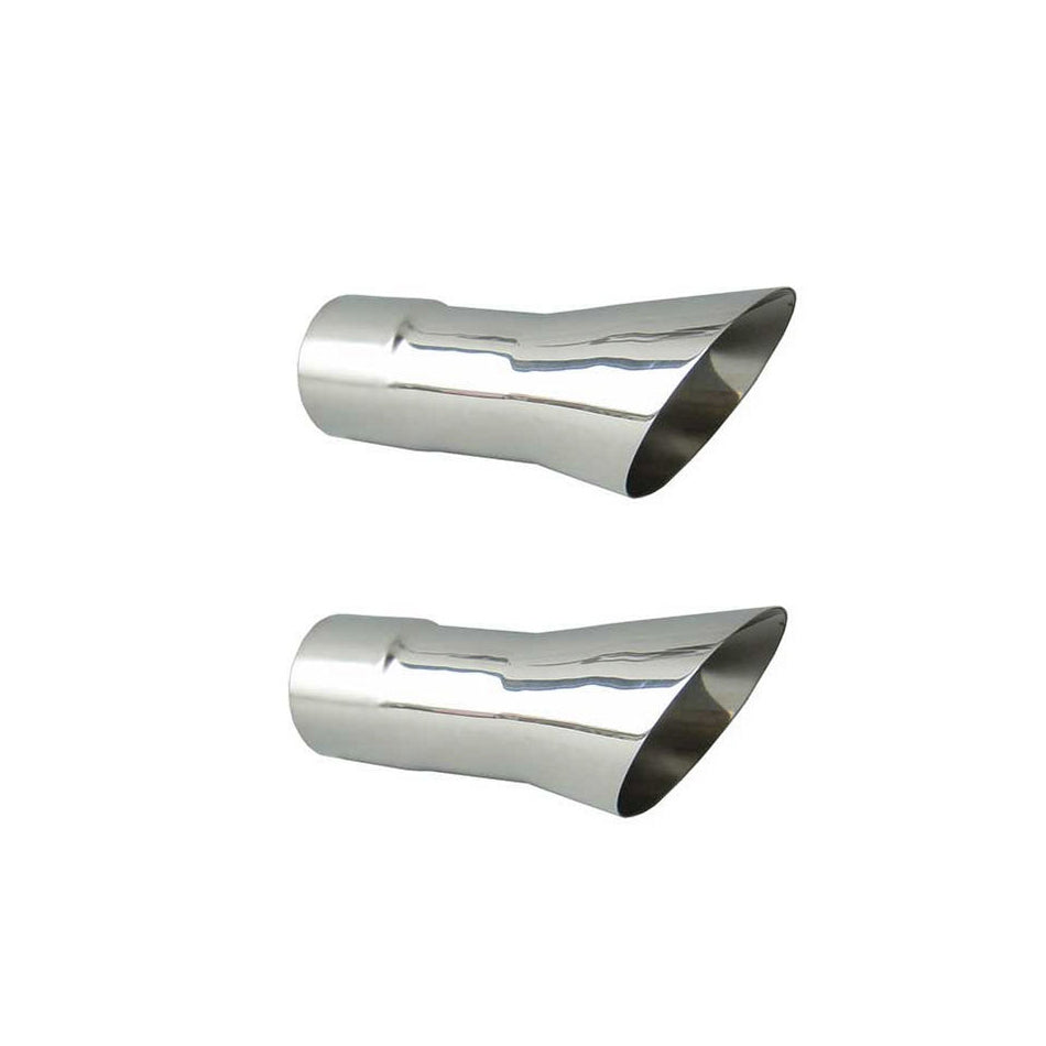 PYPES PERFORMANCE EXHAUST EVT34 - 68-72 2.5in Olds 442 Trumpet Exhaust Tips image