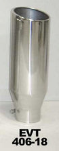 Load image into Gallery viewer, PYPES PERFORMANCE EXHAUST EVT406-18 - Exhaust Tip 4in x 6in 18in L Polished Bolt-on image