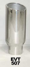 Load image into Gallery viewer, PYPES PERFORMANCE EXHAUST EVT507 - Exhaust Tip 5in x 7in 18in L Polished Weld-on image