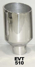 Load image into Gallery viewer, PYPES PERFORMANCE EXHAUST EVT510 - Exhaust Tip 5in x 10in 18in Rolled Pol. Weld-on image