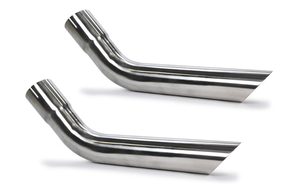 PYPES PERFORMANCE EXHAUST EVT58 - Exhaust Tips Slip Fit 2.5in Pair (Long) image