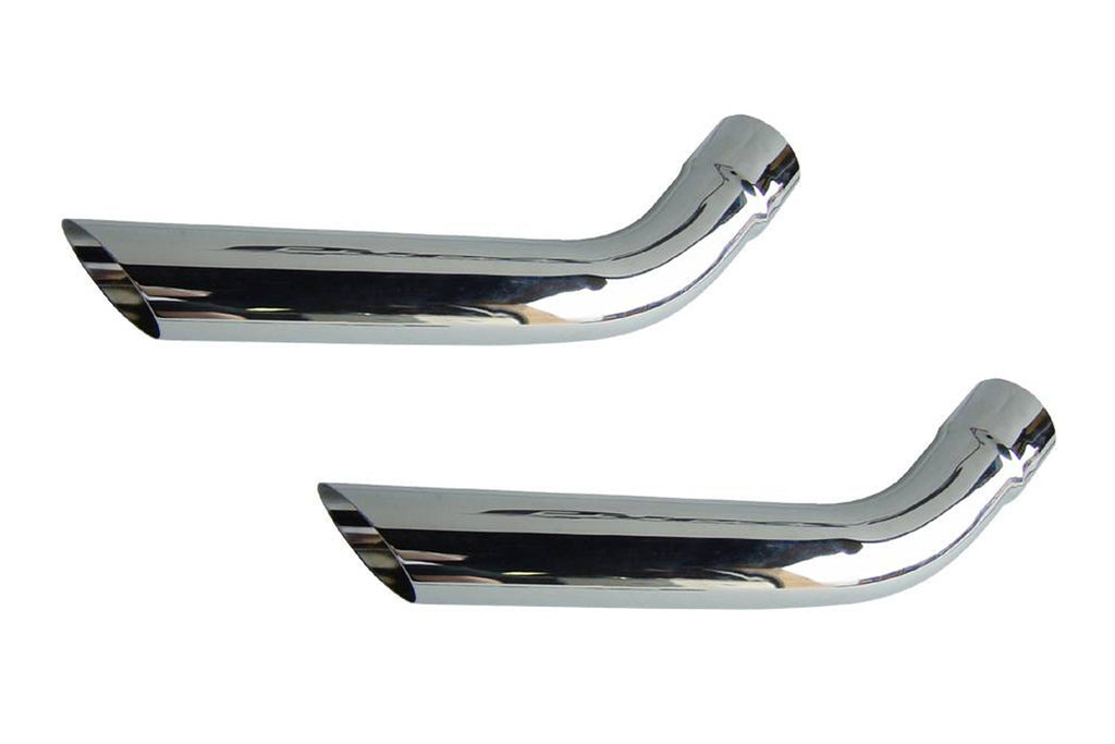 PYPES PERFORMANCE EXHAUST EVT59 - Exhaust Tips Slip Fit 2.5in Pair (Short) image