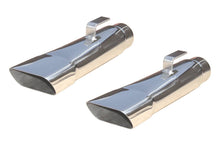 Load image into Gallery viewer, PYPES PERFORMANCE EXHAUST EVT80 - Exhaust Tips Slip Fit 2.5in Rectangle Slant image
