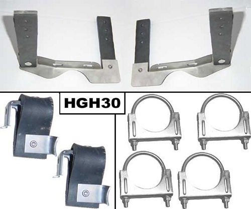PYPES PERFORMANCE EXHAUST HGH30 - 2.5in GTO Stainless Hang er Kit image
