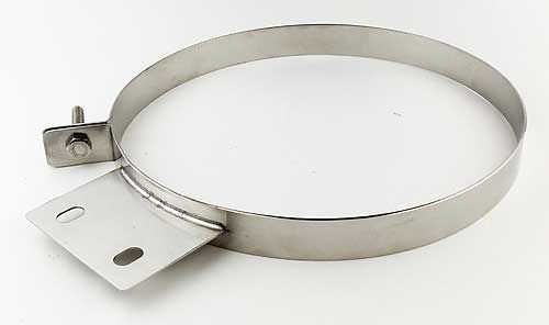 PYPES PERFORMANCE EXHAUST HSC008 - Stack Clamp 8in Stainless image