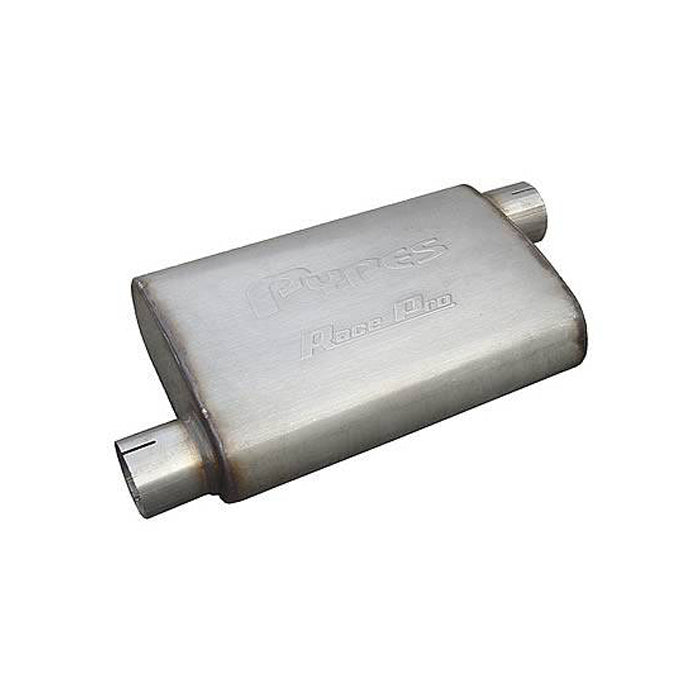 PYPES PERFORMANCE EXHAUST MVR16 - Race Muffler 3in Offset/Offset Each image