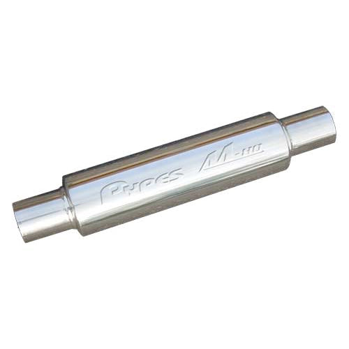 PYPES PERFORMANCE EXHAUST MVR200S - Race Muffler 2.5in Round Case Each image