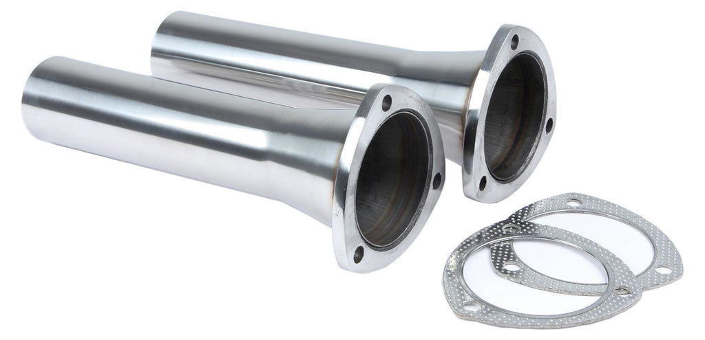 PYPES PERFORMANCE EXHAUST PVR19S - Collector Reducers Pair 3.5in to 2.5in Stainless image