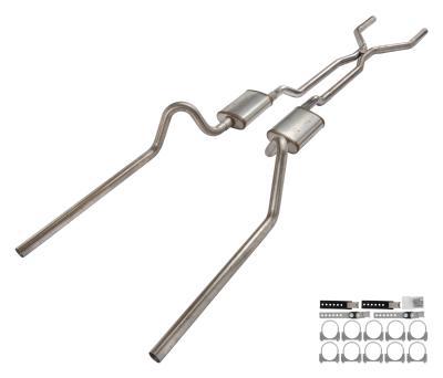 PYPES PERFORMANCE EXHAUST SFF41S - 66-71 Ford Fairlane Crossmember Back Exhaust image