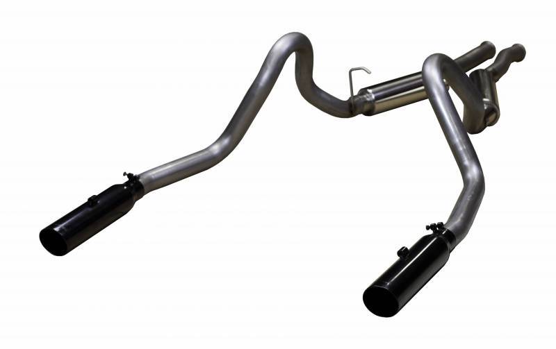 PYPES PERFORMANCE EXHAUST SFM29VB - 79-04 Mustang Cat Back Exhaust KIt Pype Bomb image
