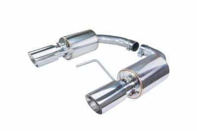 PYPES PERFORMANCE EXHAUST SFM92MS - 24-   Mustang Touring Axleback Exhaust Chrome image