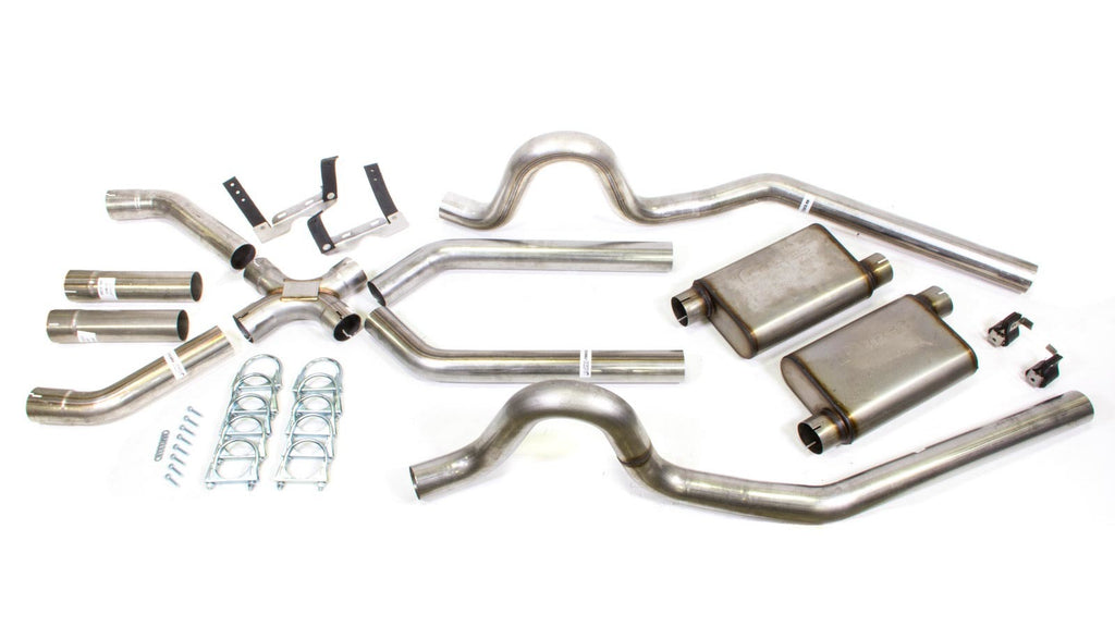 PYPES PERFORMANCE EXHAUST SGA13R - 64-72 GM A-Body 3in Exhaust System image