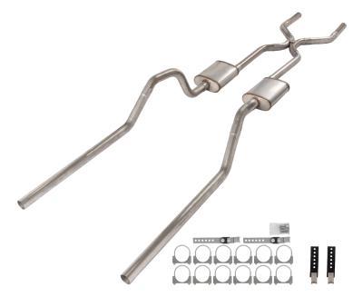 PYPES PERFORMANCE EXHAUST SGB45S - 65-70 Chevy B-Body H-Pip Crossmember Back Exhaust image