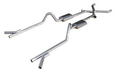 PYPES PERFORMANCE EXHAUST SGC11R - 55-57 Chevy 2.5 Exhaust w/X-Pipe image