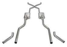 Load image into Gallery viewer, PYPES PERFORMANCE EXHAUST SGC43 - 55-57 Chevy 3in Exhaust w/H-Pipe image