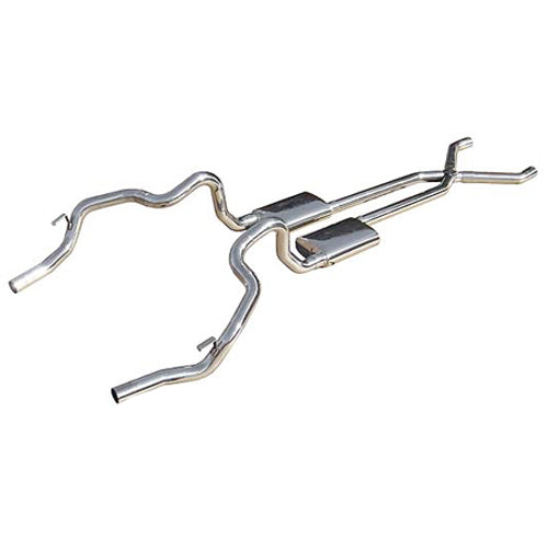 PYPES PERFORMANCE EXHAUST SGF11S - 70-81 Camaro 2.5in Exhaust System w/X-Pipe image