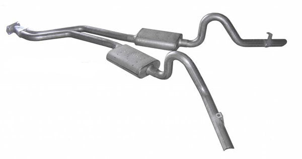 PYPES PERFORMANCE EXHAUST SGG51R - 78-88 GM G-Body Cat Back Exhaust w/Race Pro Muffl image