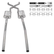 Load image into Gallery viewer, PYPES PERFORMANCE EXHAUST SGT77 - 55-59 GM 2WD Truck 2.5in Crossmember Back Exhaust image