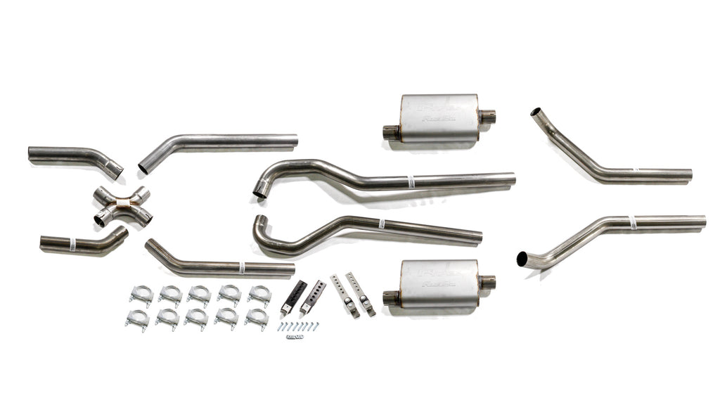 PYPES PERFORMANCE EXHAUST SGT79S - 67-81 GM P/U C10 Crossmember Back Exhaust image
