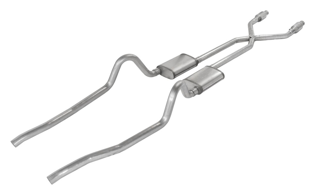 PYPES PERFORMANCE EXHAUST SMA910SE - 75-76 Mopar A-Body 2.5in Crossmember Back Exhaust image