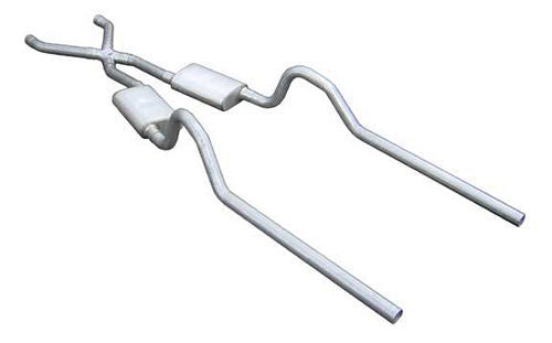 PYPES PERFORMANCE EXHAUST SMB10 - 66-74 Mopar B-Body 2.5in Header-Back Exhaust image