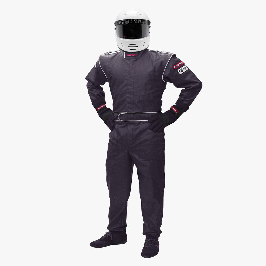 PYROTECT JS100320 - Suit Junior X-Large Black SFI-1 image