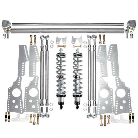 QA1 R270-110 - 4-Link Kit Dbl Adj Shock 110lb Springs image