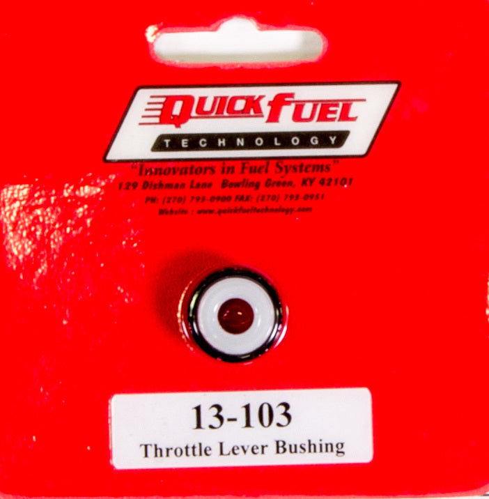 QUICK FUEL TECHNOLOGY 13-103 - Throttle Lever Bushing & Grommet Kit image