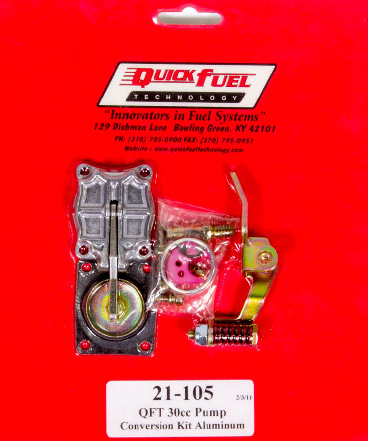 QUICK FUEL TECHNOLOGY 21-105 - Accelerator Pump Kit - 30cc image