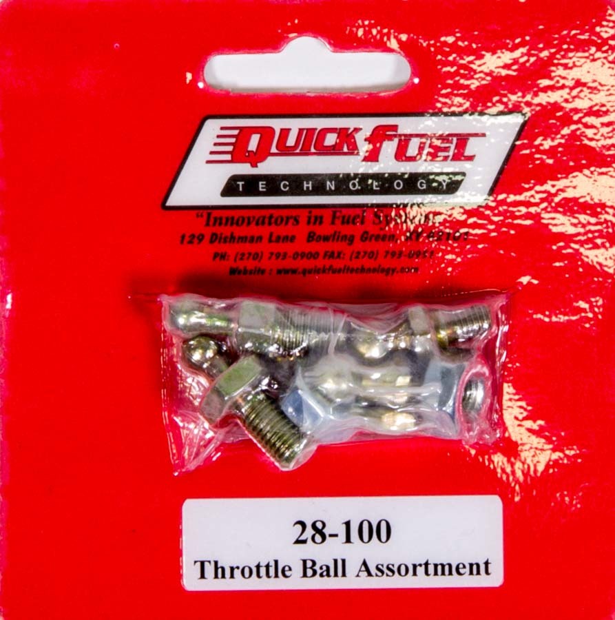 QUICK FUEL TECHNOLOGY 28-100 - Throttle Ball Assortment  image