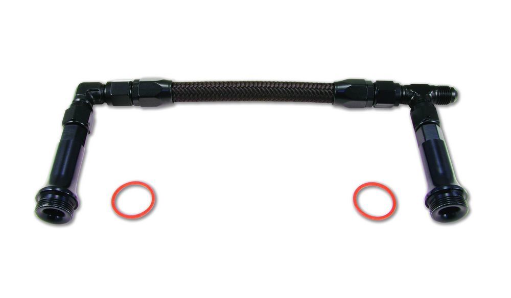 QUICK FUEL TECHNOLOGY 34-4150-6 - Dual Feed Fuel Line Kit - 4150 -6an image