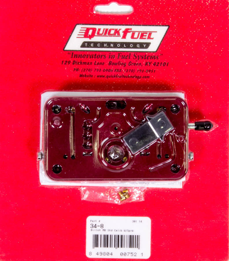 QUICK FUEL TECHNOLOGY 34-8 - Billet Metering Block - Standard Calibration image