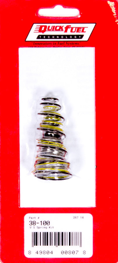 QUICK FUEL TECHNOLOGY 38-100 - Vacuum Secondary Spring Kit image