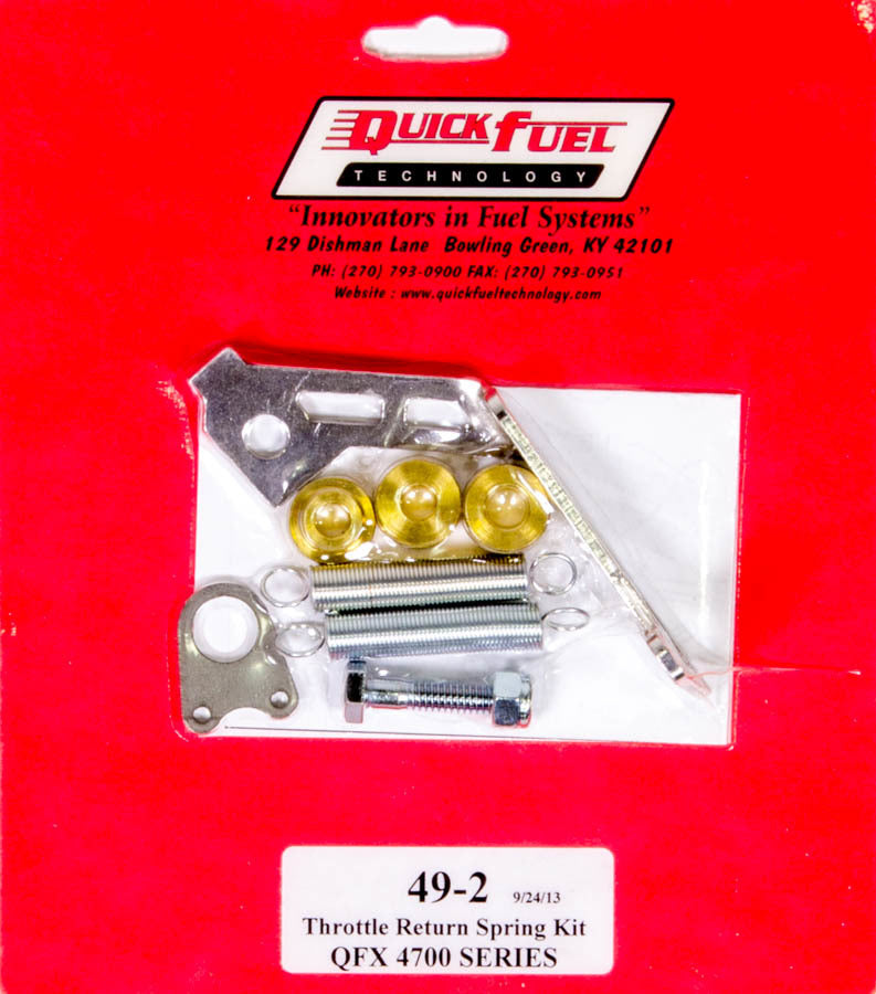 QUICK FUEL TECHNOLOGY 49-2 - Throttle Return Spring Kit - QFX Carbs image