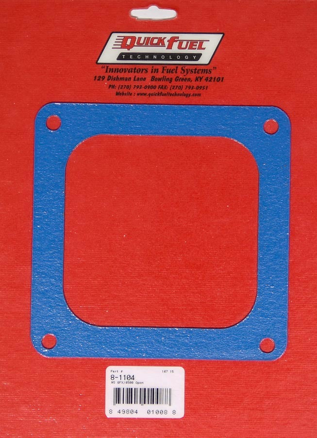 QUICK FUEL TECHNOLOGY 8-1104 - 4500 Open Flange Gasket - Non-Stick image