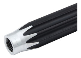 QUICKCAR RACING PRODUCTS 08-160 - 8mm Aluminum Scalloped Tube - 16in. image